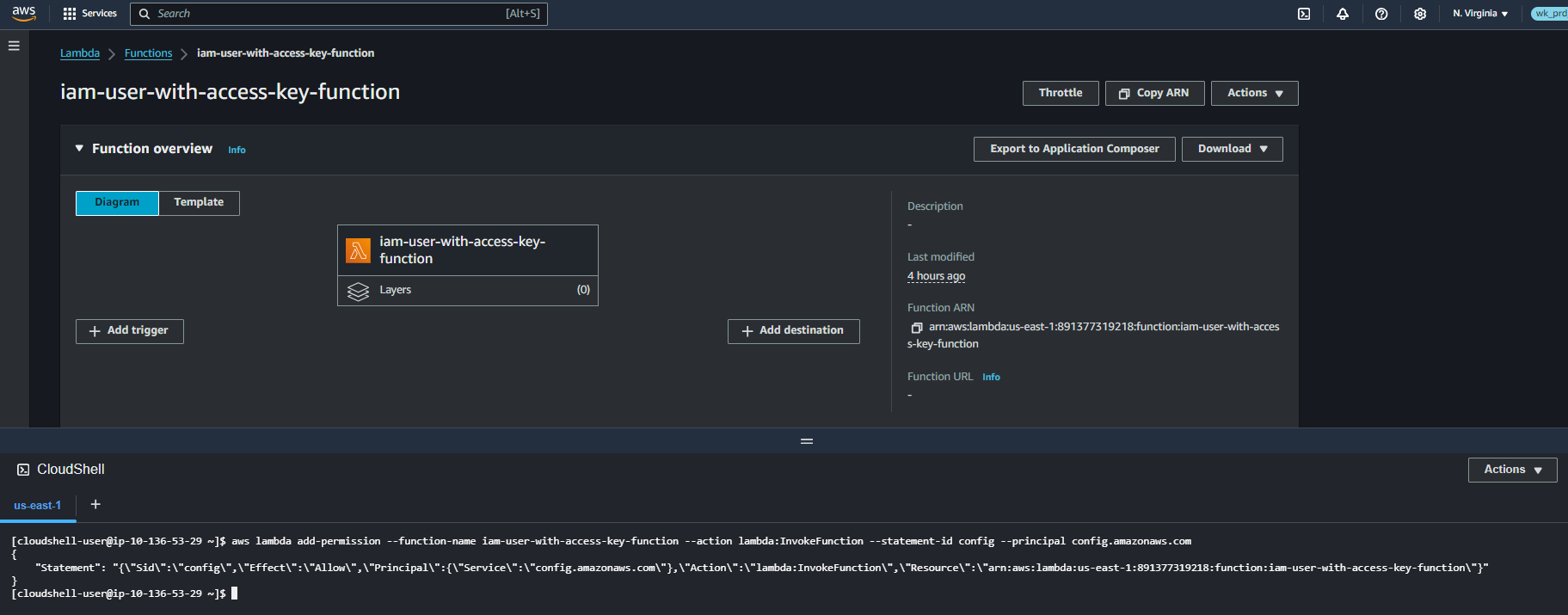 Custom Rules Lambda Resource Policy